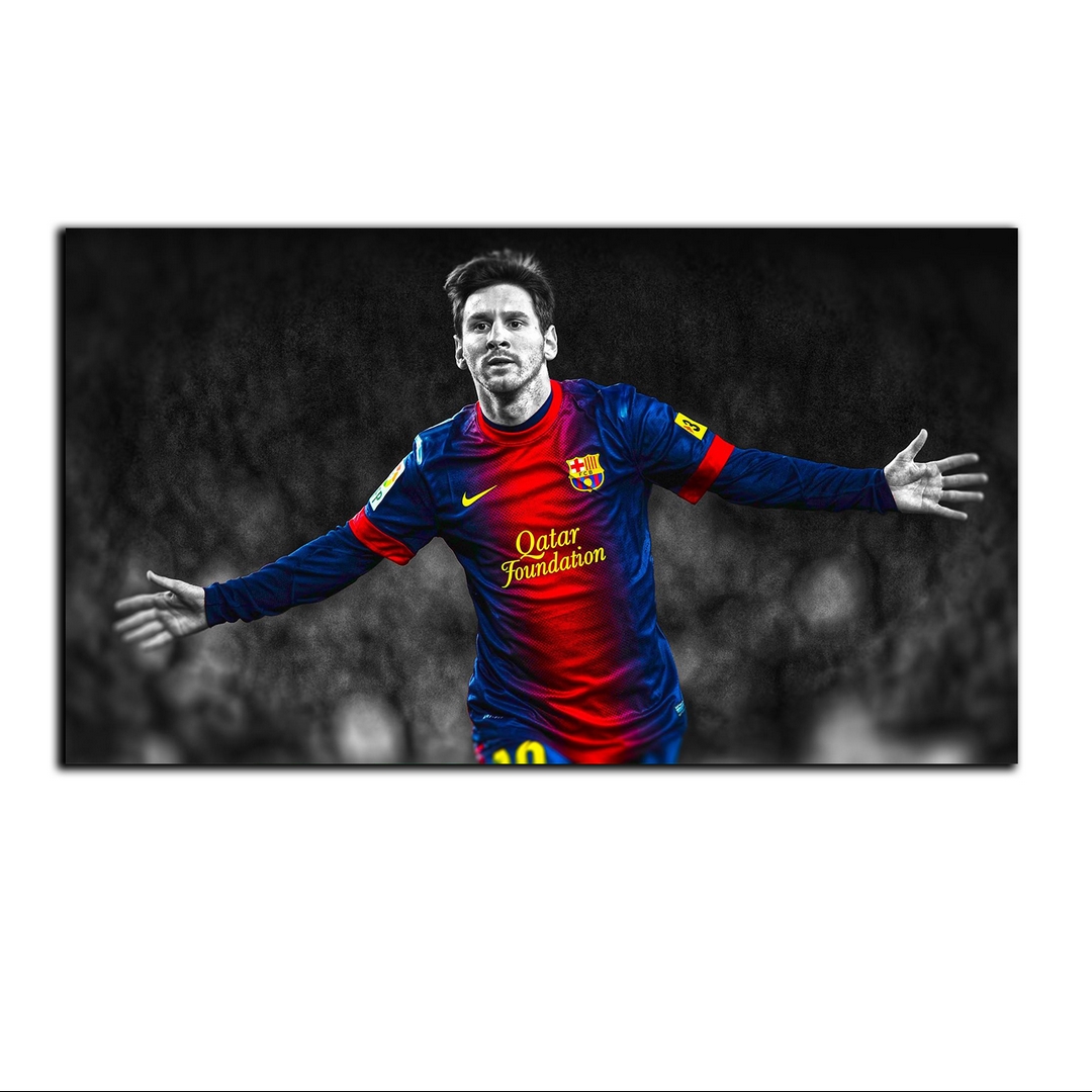 تابلو شاسی بکلیت طرح بازیکن فوتبال لیونل مسی تیم بارسلونا مدل SH-S7127