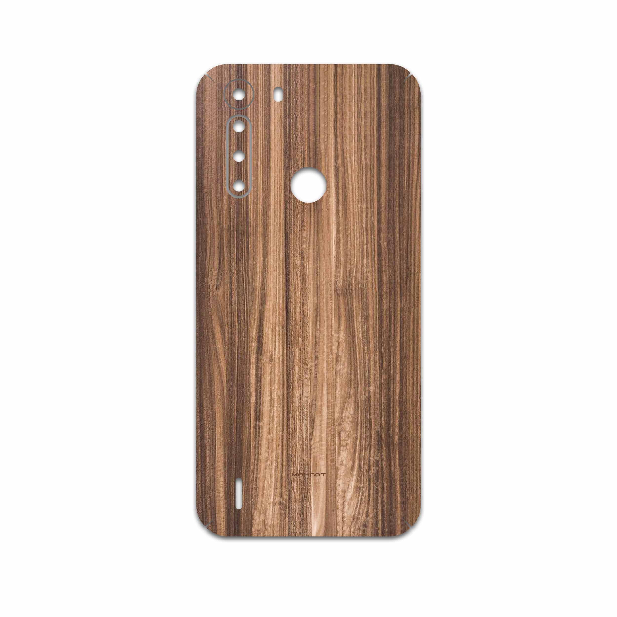 برچسب پوششی ماهوت مدل Light Walnut Wood مناسب برای گوشی موبایل موتورولا One Fusion