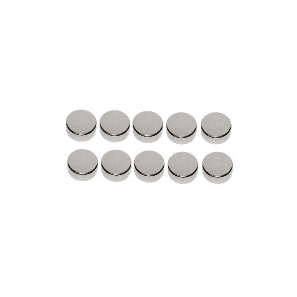 آهن ربا مدل نئودمیوم دیسکی کد 14x3 بسته 10 عددی