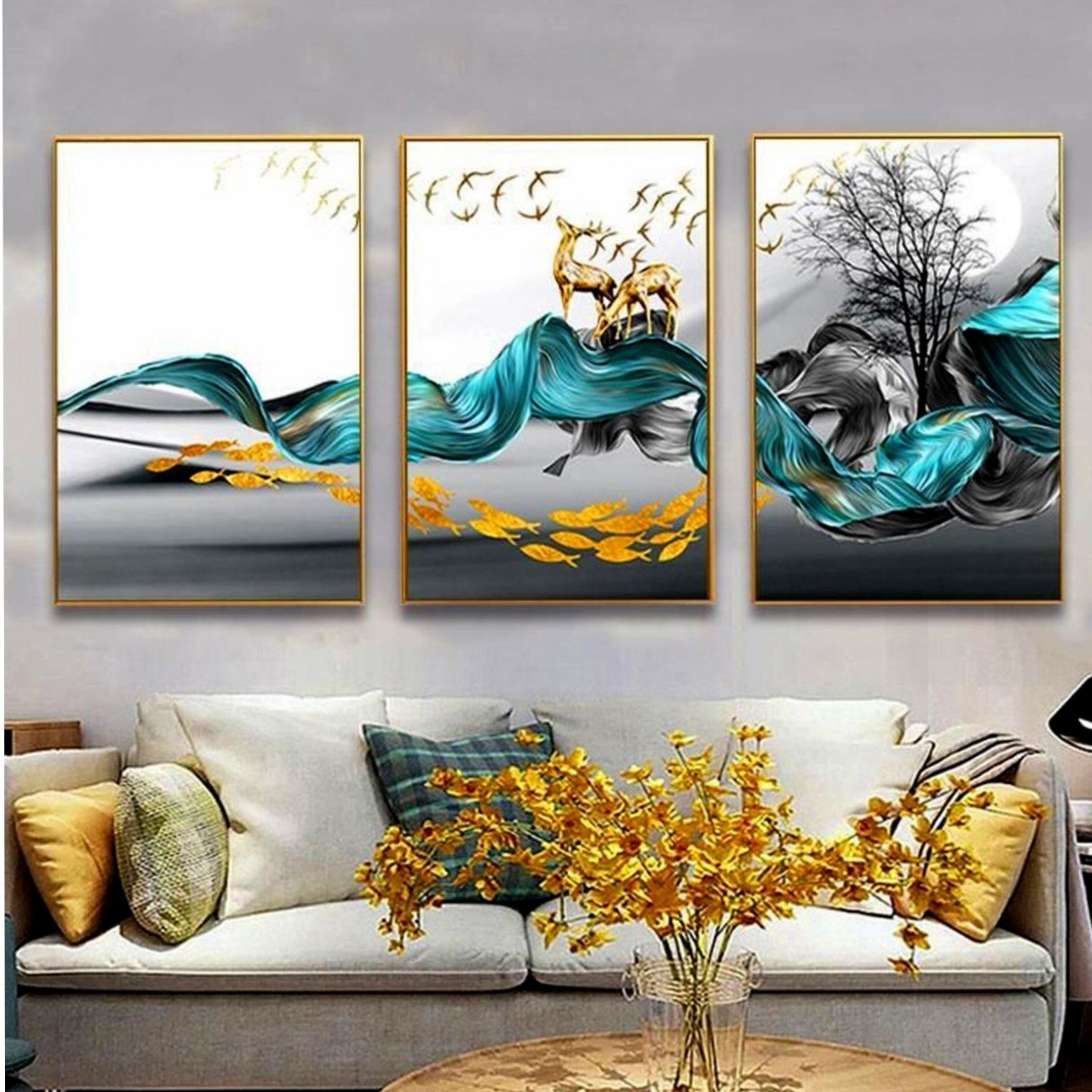 تابلو دکوراتیو 3تیکه کد 083