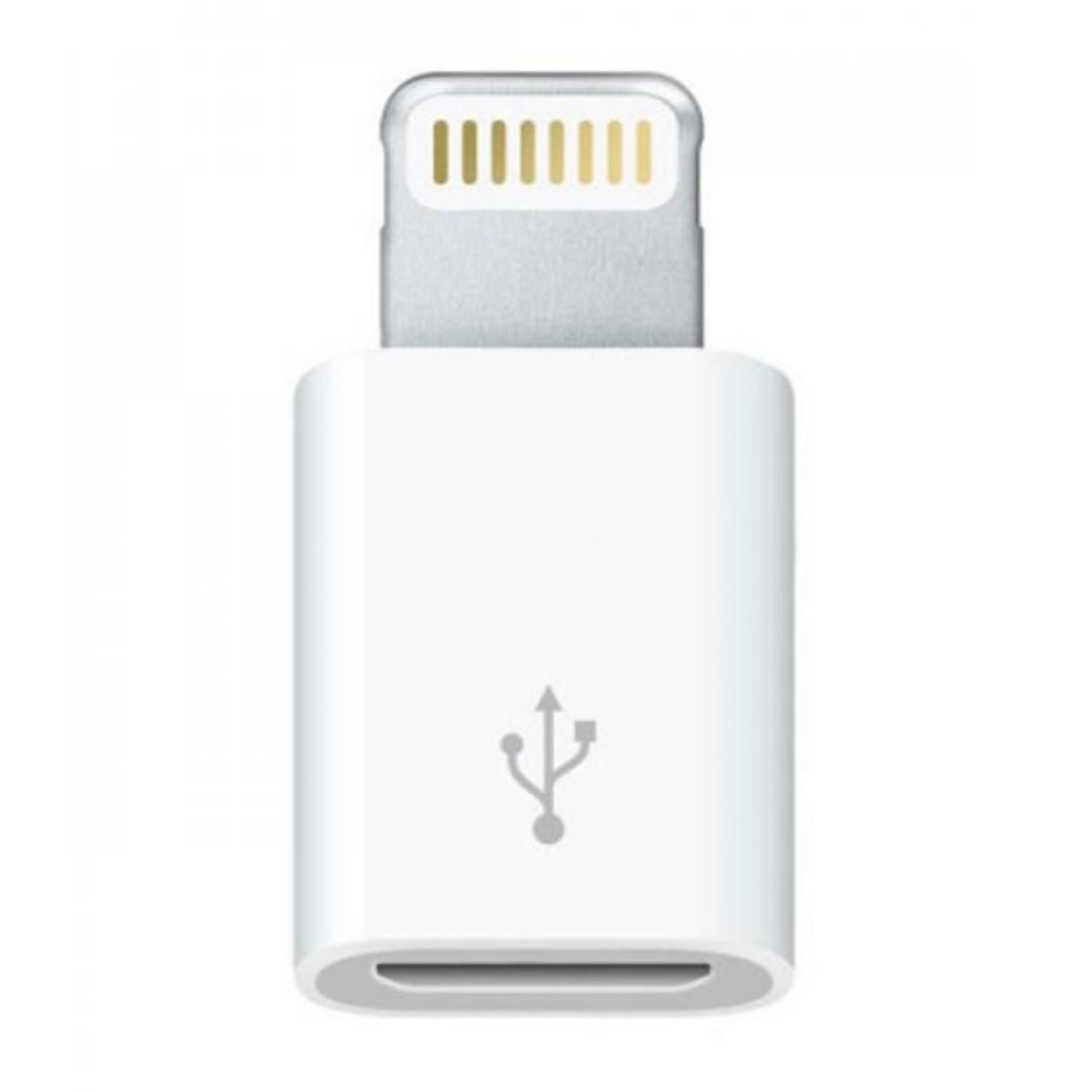 تبدیل micro USB به لایتنینگ مدل lightning adapter