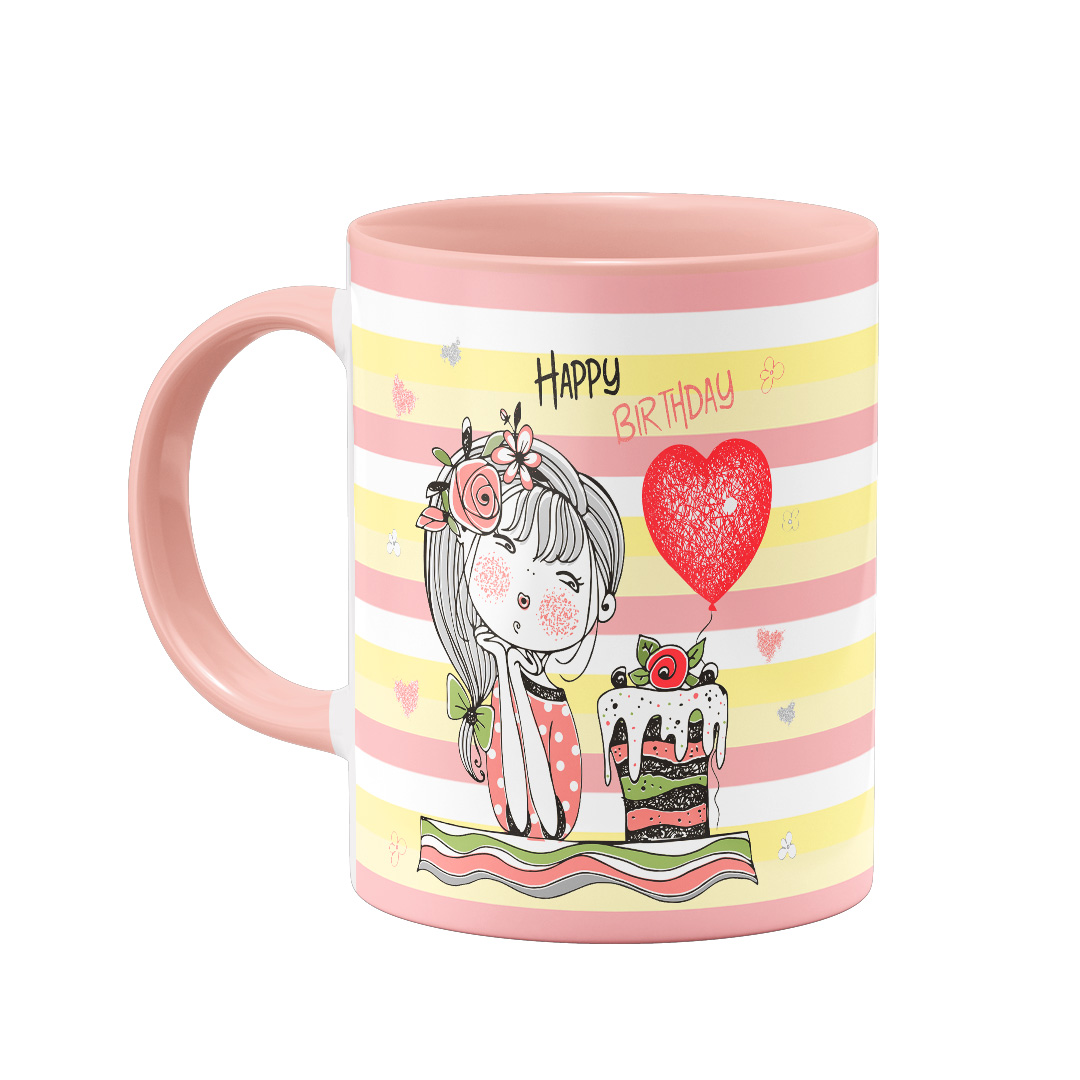 ماگ نمااستور مدل تولدت مبارک کد 1236