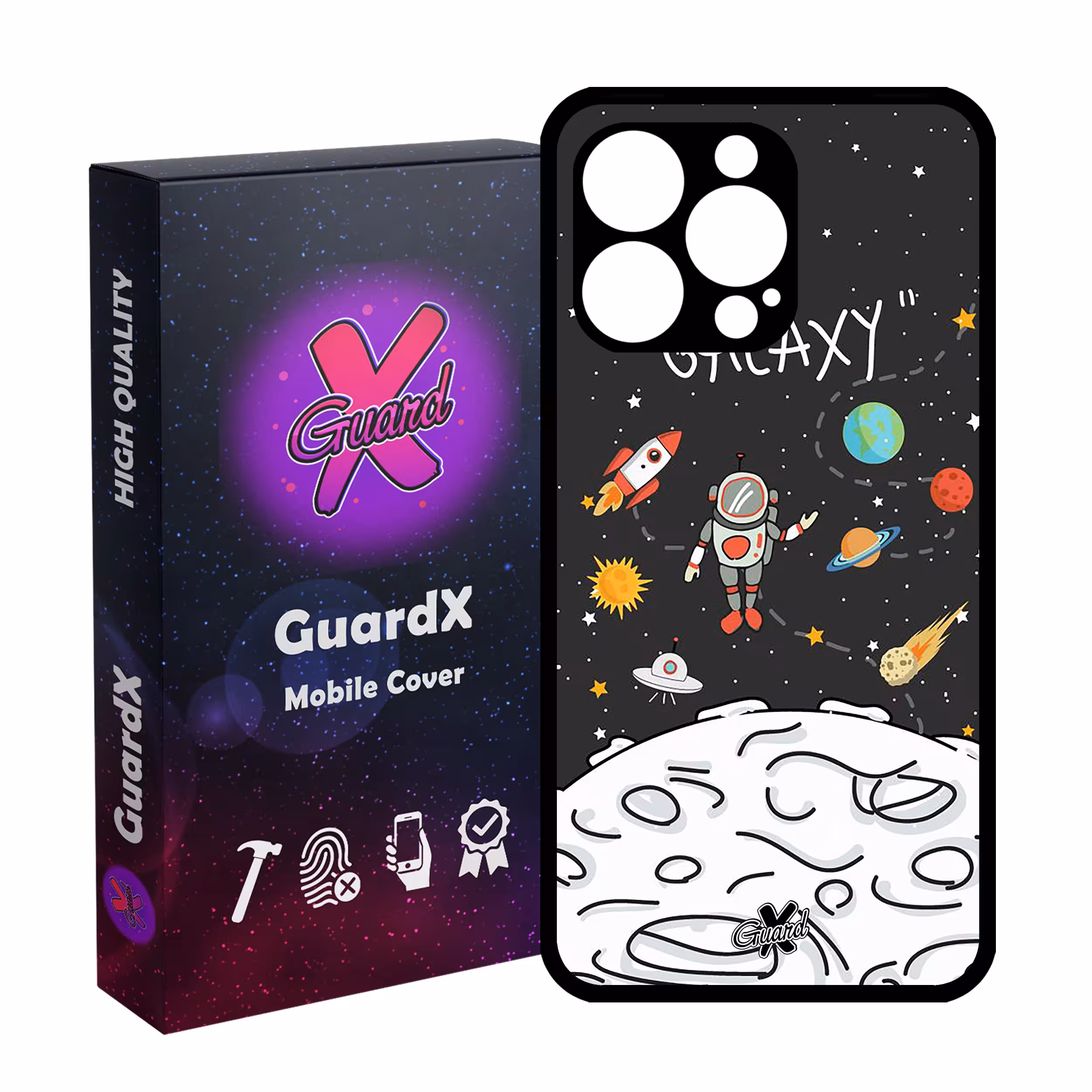 کاور گارد ایکس طرح Galaxy مدل Glass10014 مناسب برای گوشی موبایل اپل iPhone 13 Pro