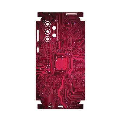 برچسب پوششی ماهوت مدل Red-Printed-Circuit-Board-FullSkin مناسب برای گوشی موبایل سامسونگ Galaxy A33 5G