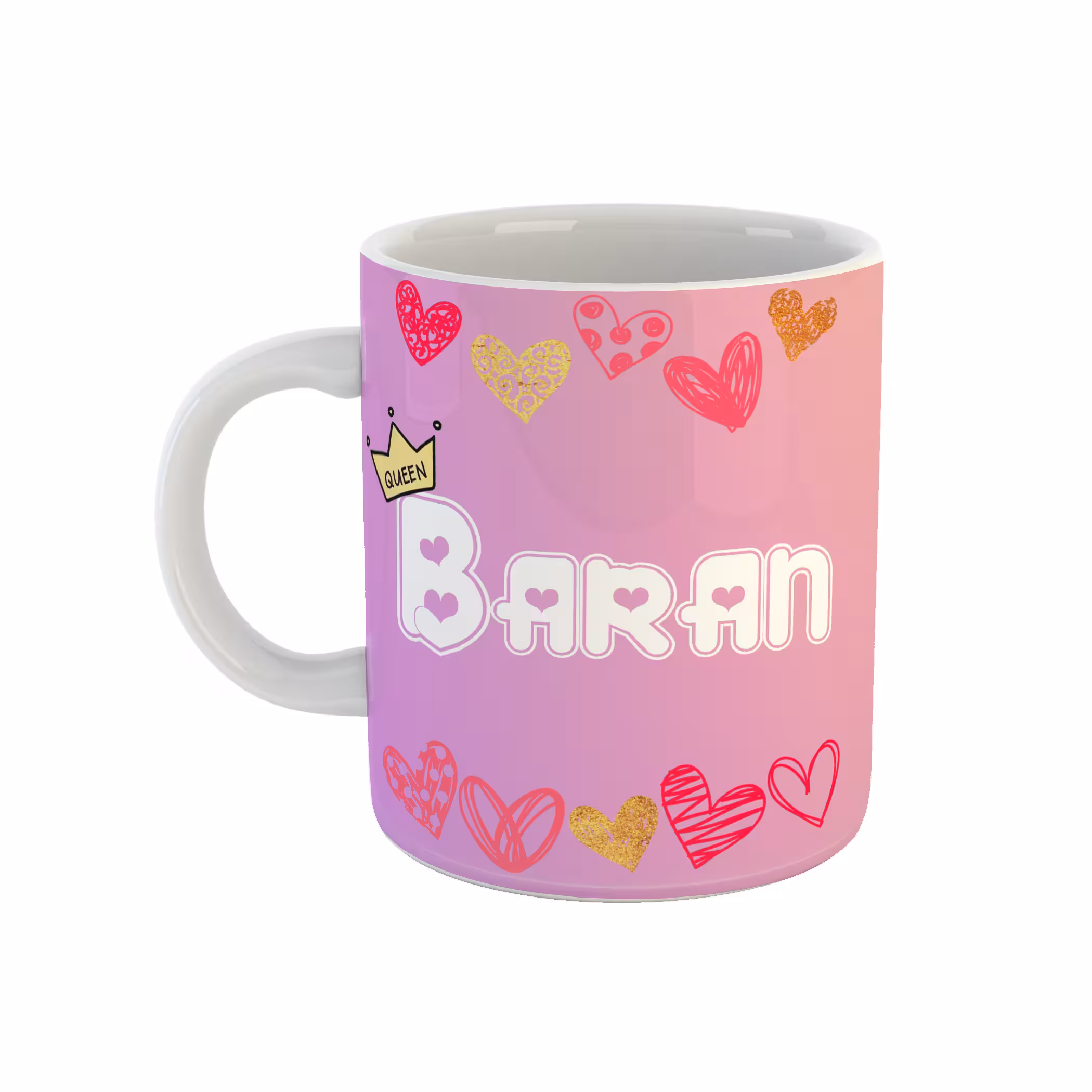 ماگ طرح تک شاخ مدل باران