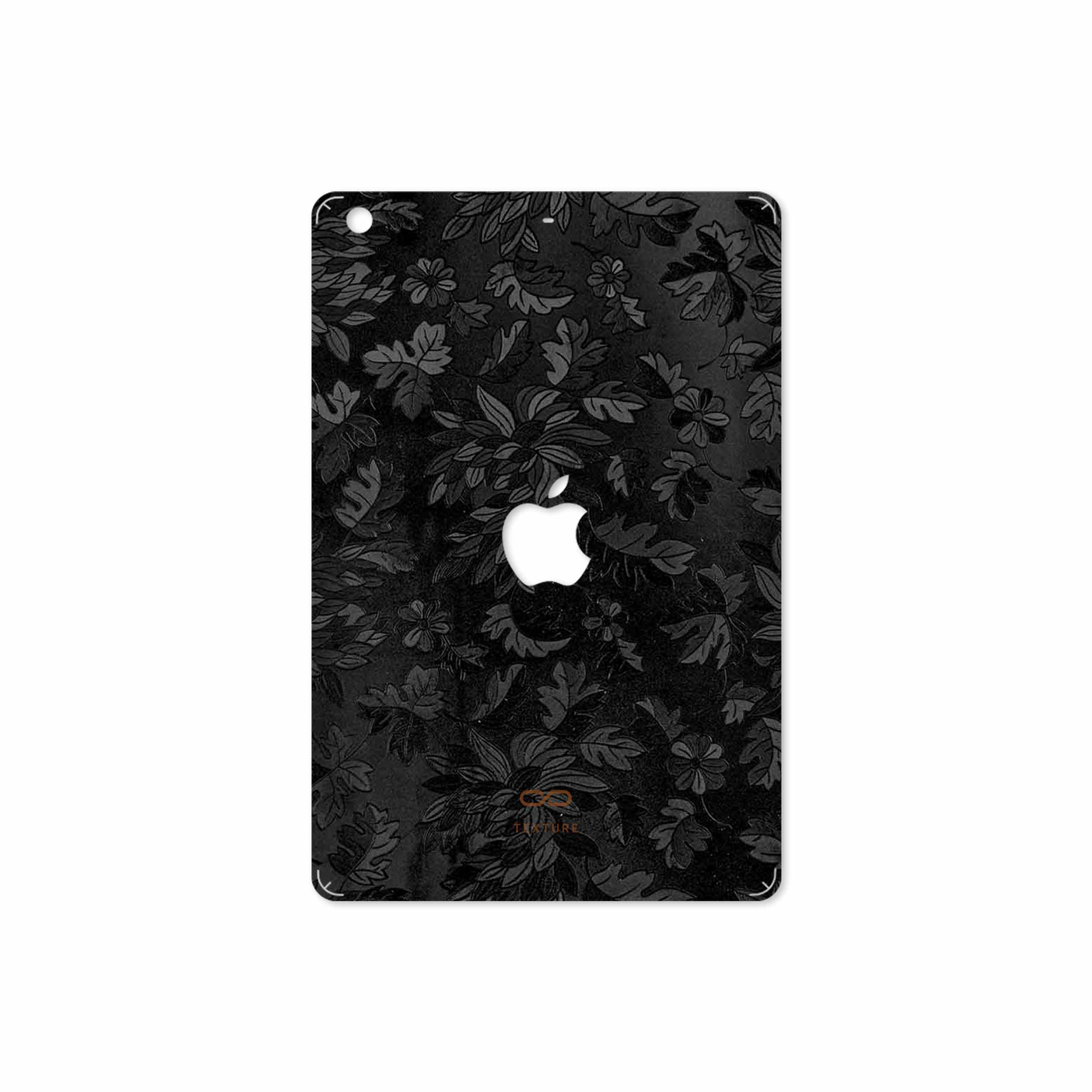 برچسب پوششی ماهوت مدل Black-Wildflower مناسب برای تبلت اپل iPad mini 2 2013 A1489