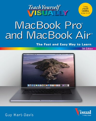 خرید و دانلود نسخه کامل کتاب Teach yourself visually MacBook pro and air 5th