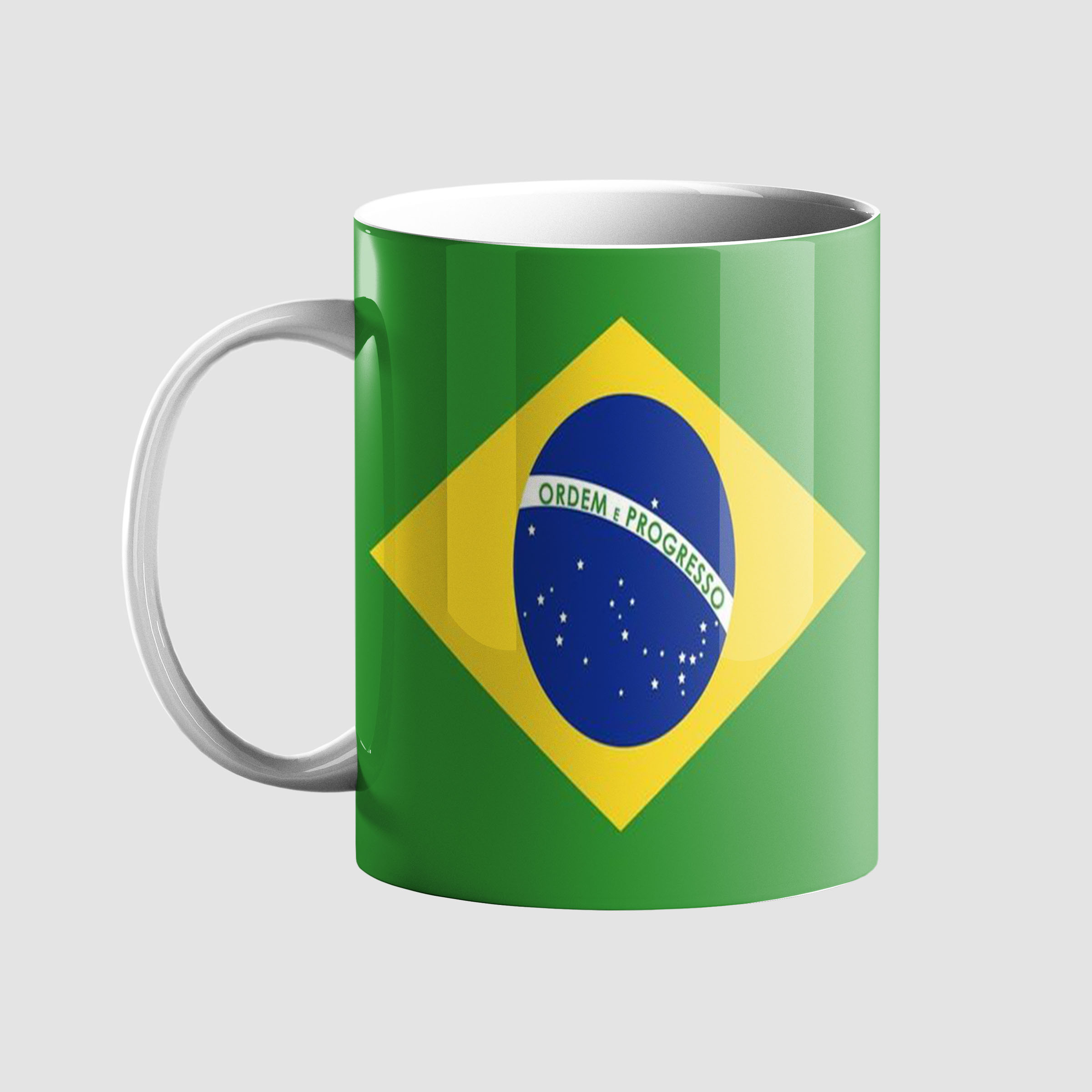 ماگ طرح پرچم برزیل کد 77