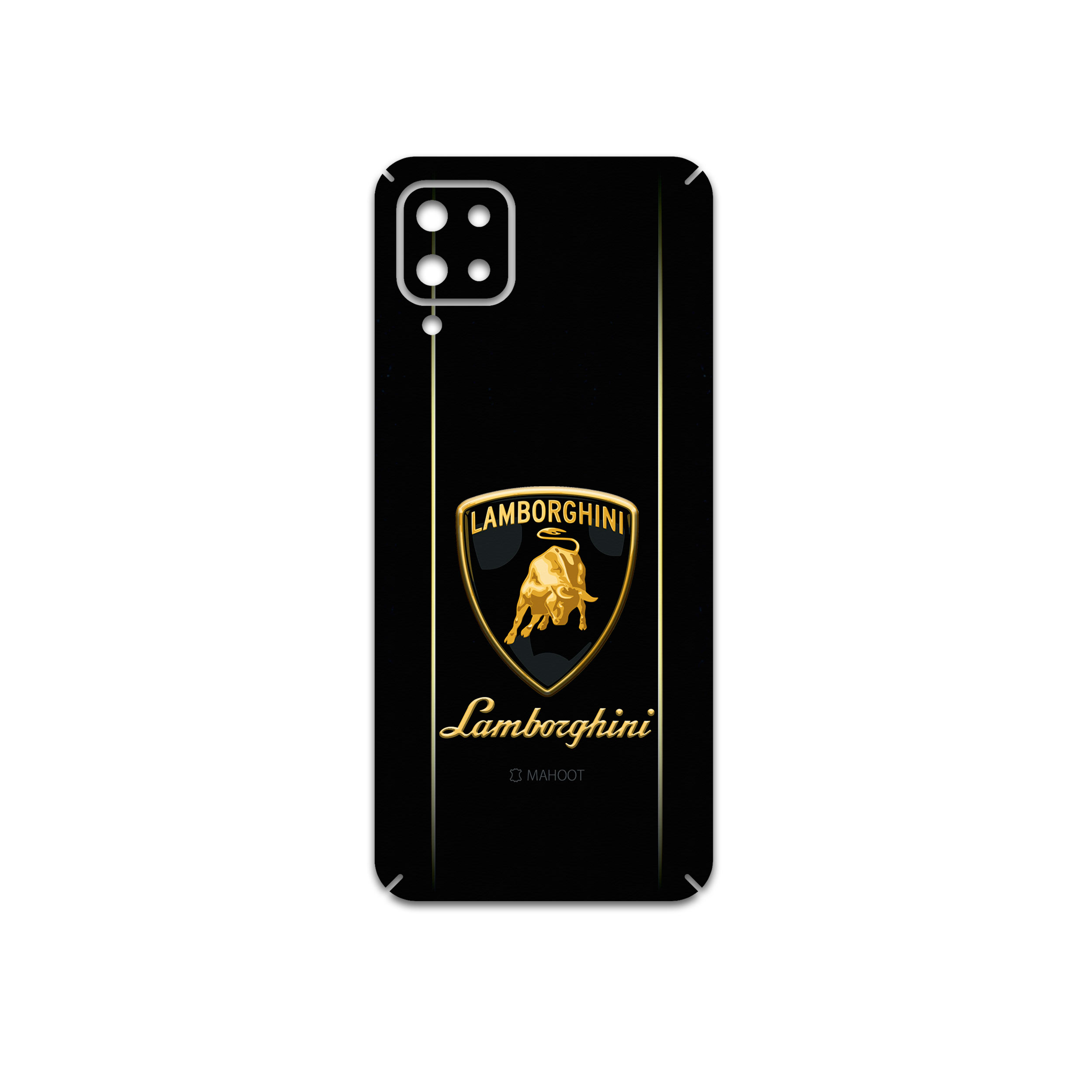 برچسب پوششی ماهوت مدل Lamborghini مناسب برای گوشی موبایل سامسونگ Galaxy A12