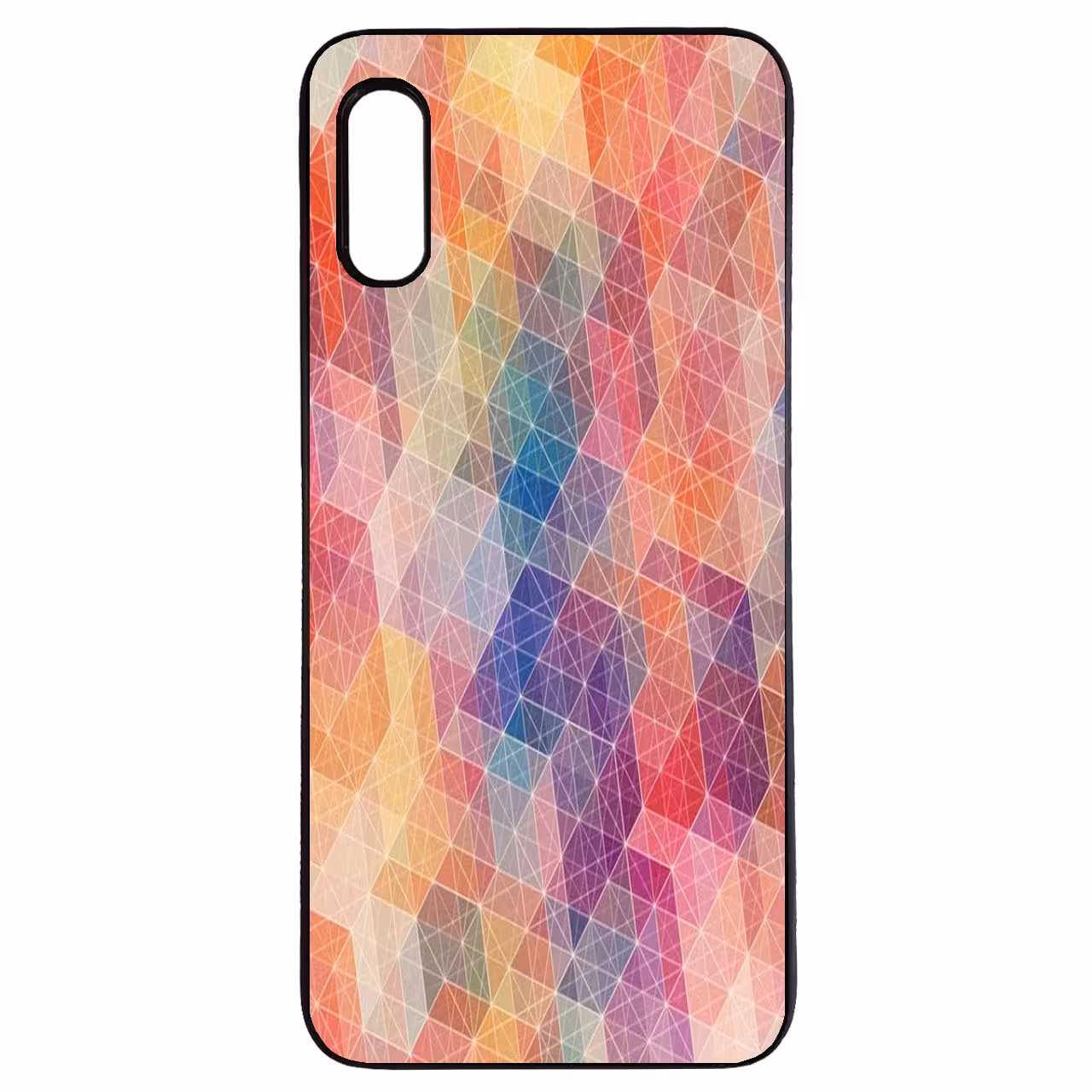 کاور طرح رنگارنگ کد 1105410943141 مناسب برای گوشی موبایل سامسونگ galaxy a50