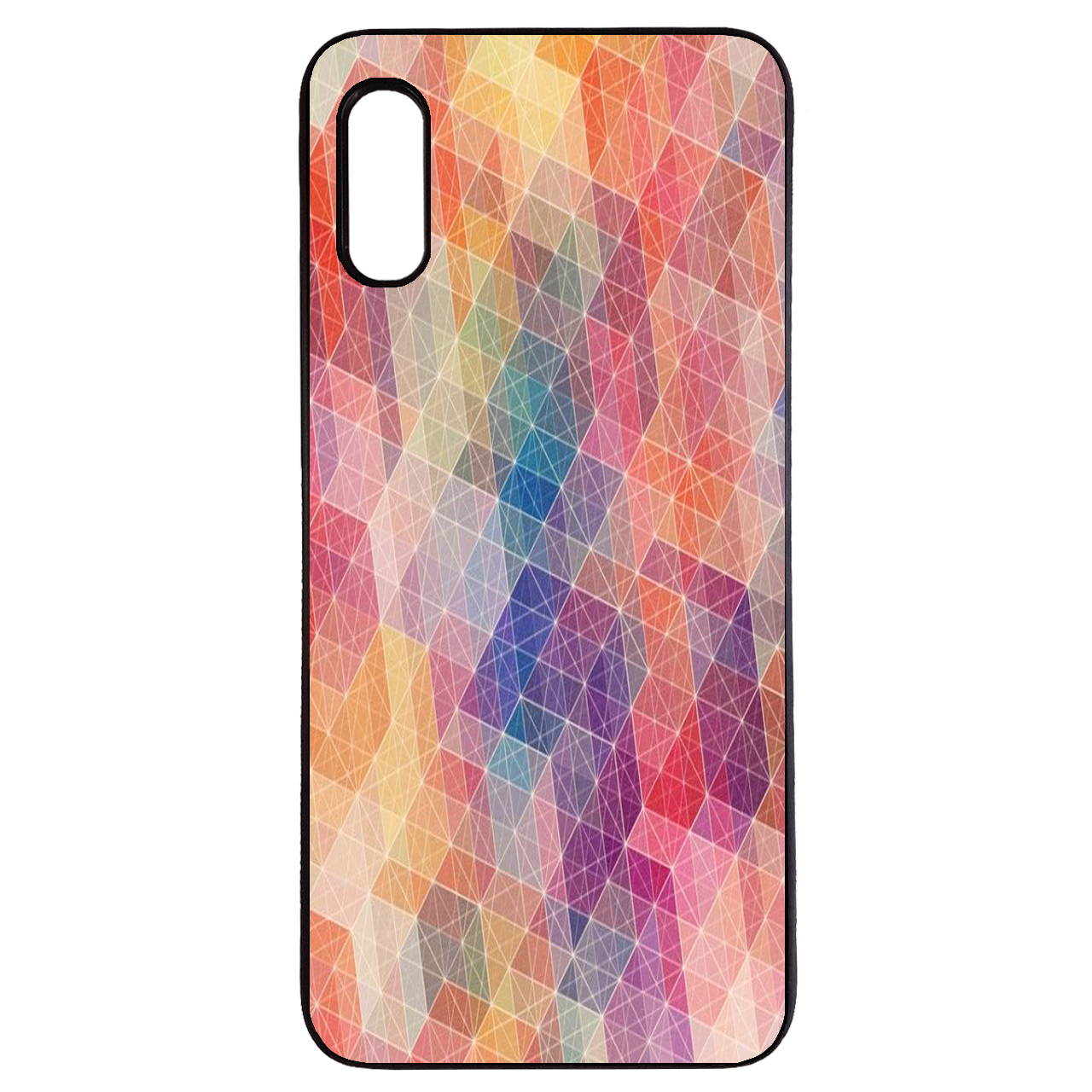 کاور طرح رنگارنگ کد 1105410943141 مناسب برای گوشی موبایل سامسونگ galaxy a50