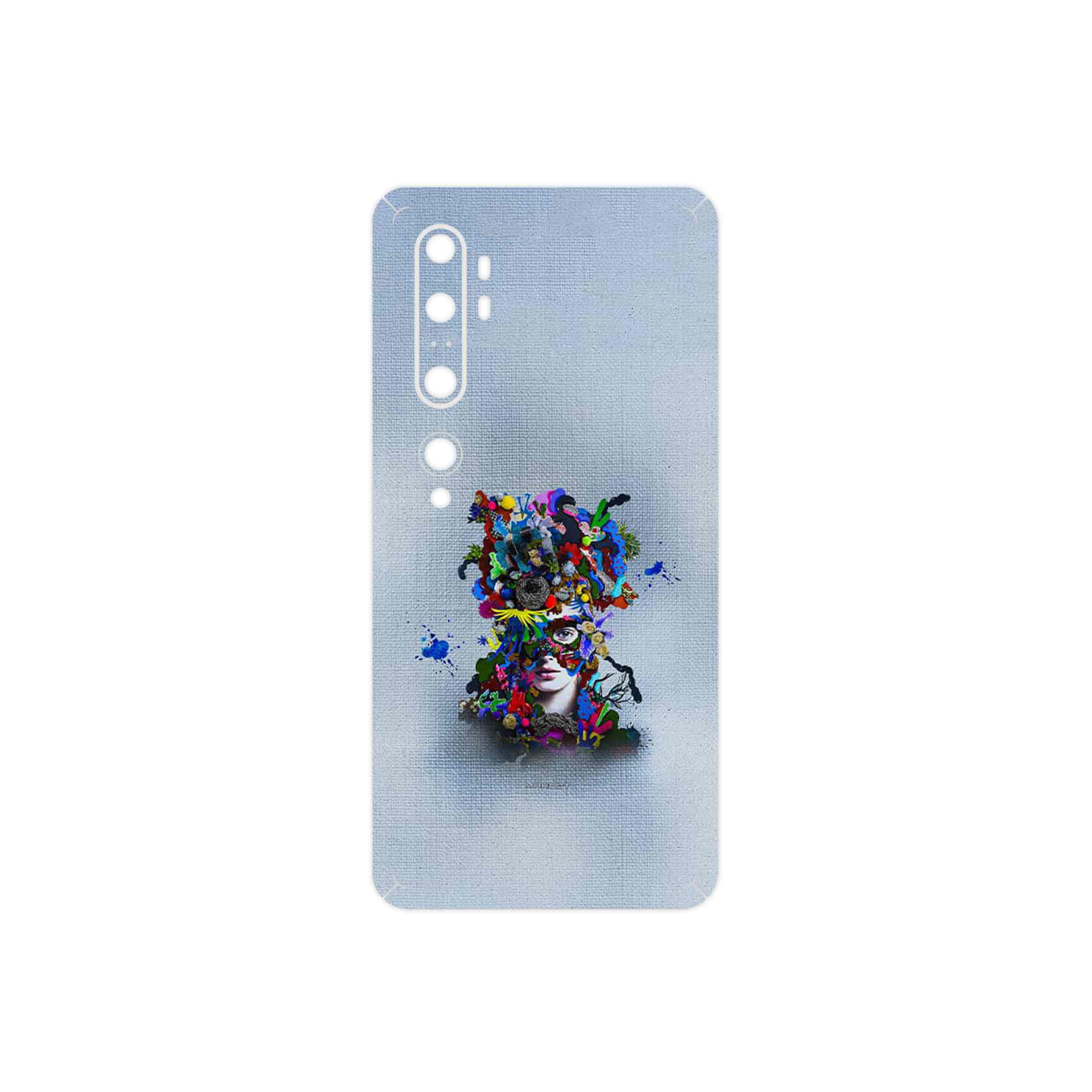 برچسب پوششی ماهوت مدل Collage of surreal Portrait of Women 4 مناسب برای گوشی موبایل شیائومی Mi Note 10