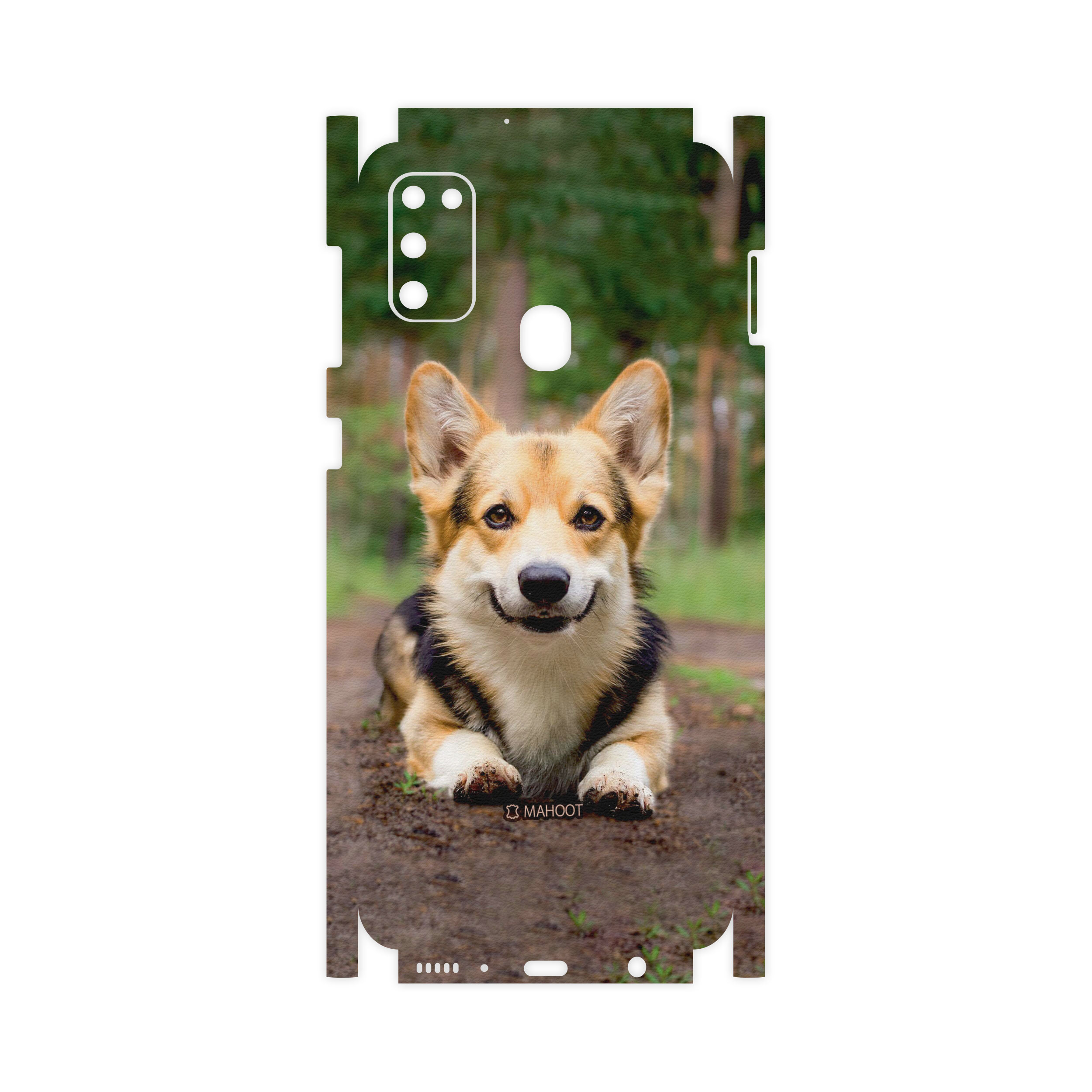 برچسب پوششی ماهوت مدل Dog-2-FullSkin مناسب برای گوشی موبایل سامسونگ Galaxy M21