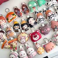 آویز کلید چرمی فانتزی