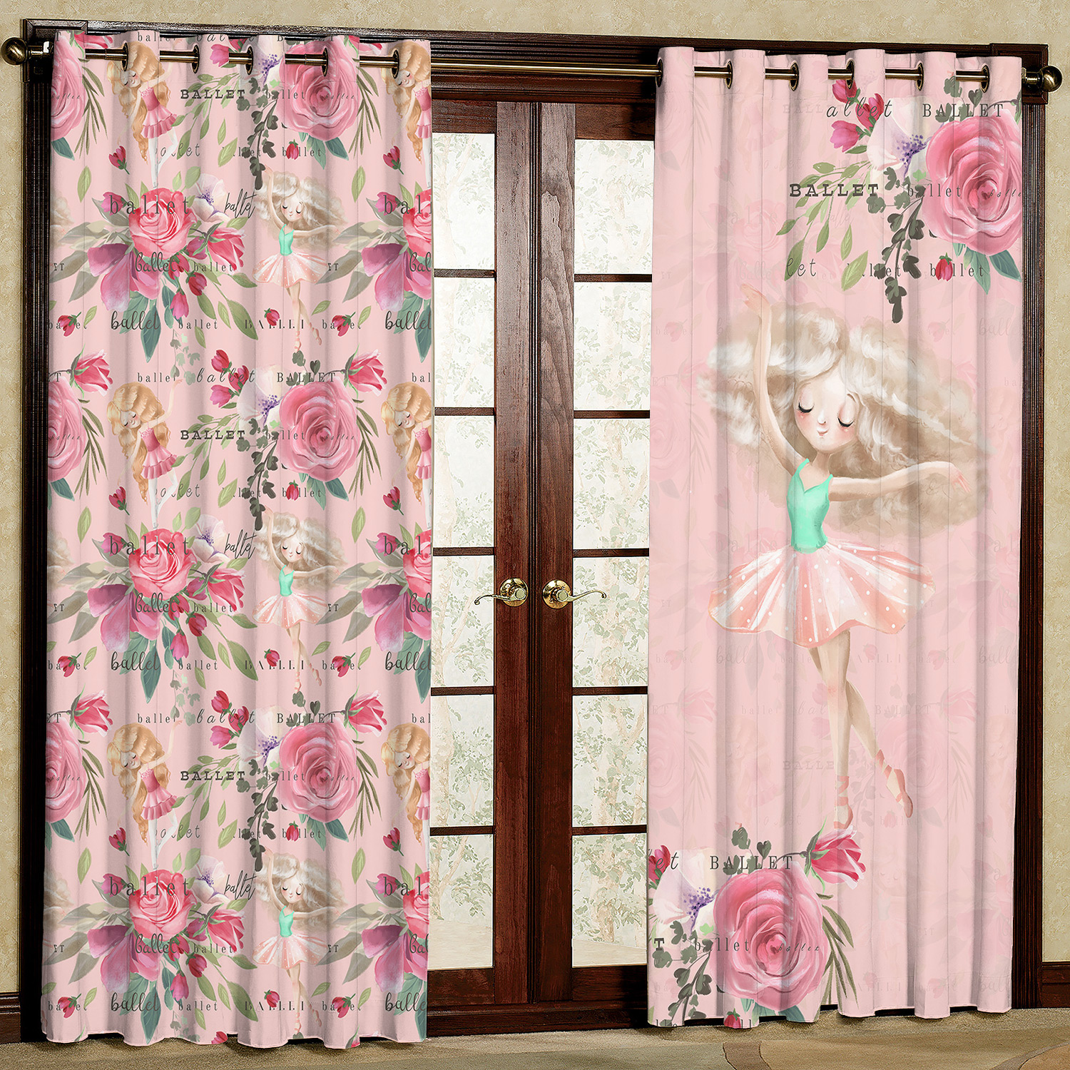 پرده مدل دختر مخمل پانچی کد 1172 سایز 140x280 سانتی متر