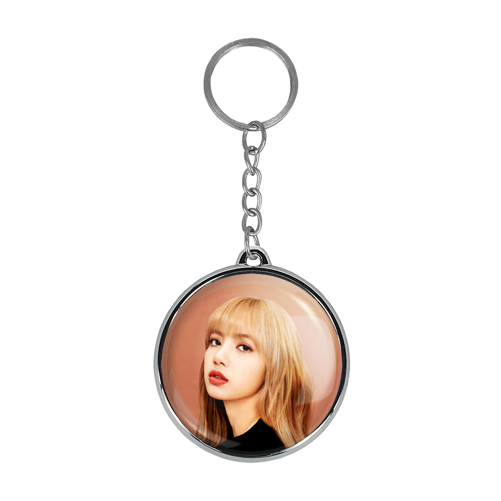 جاکلیدی خندالو طرح لیسا بلک پینک مدل دوطرفه کد 1425414251