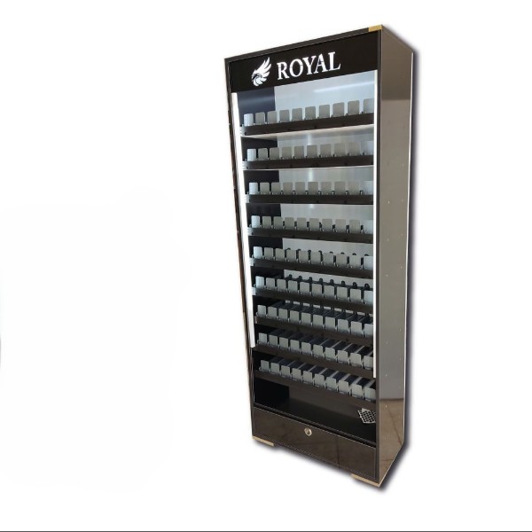 خرید استند و قفسه سیگار مدل رویال