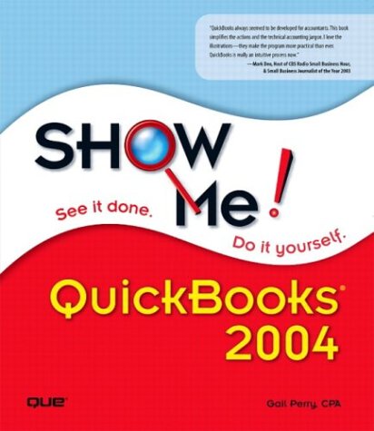 خرید و دانلود نسخه کامل کتاب Show Me QuickBooks 2004