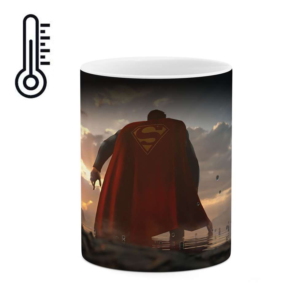 ماگ حرارتی طرح سوپرمن مدل mgph02802