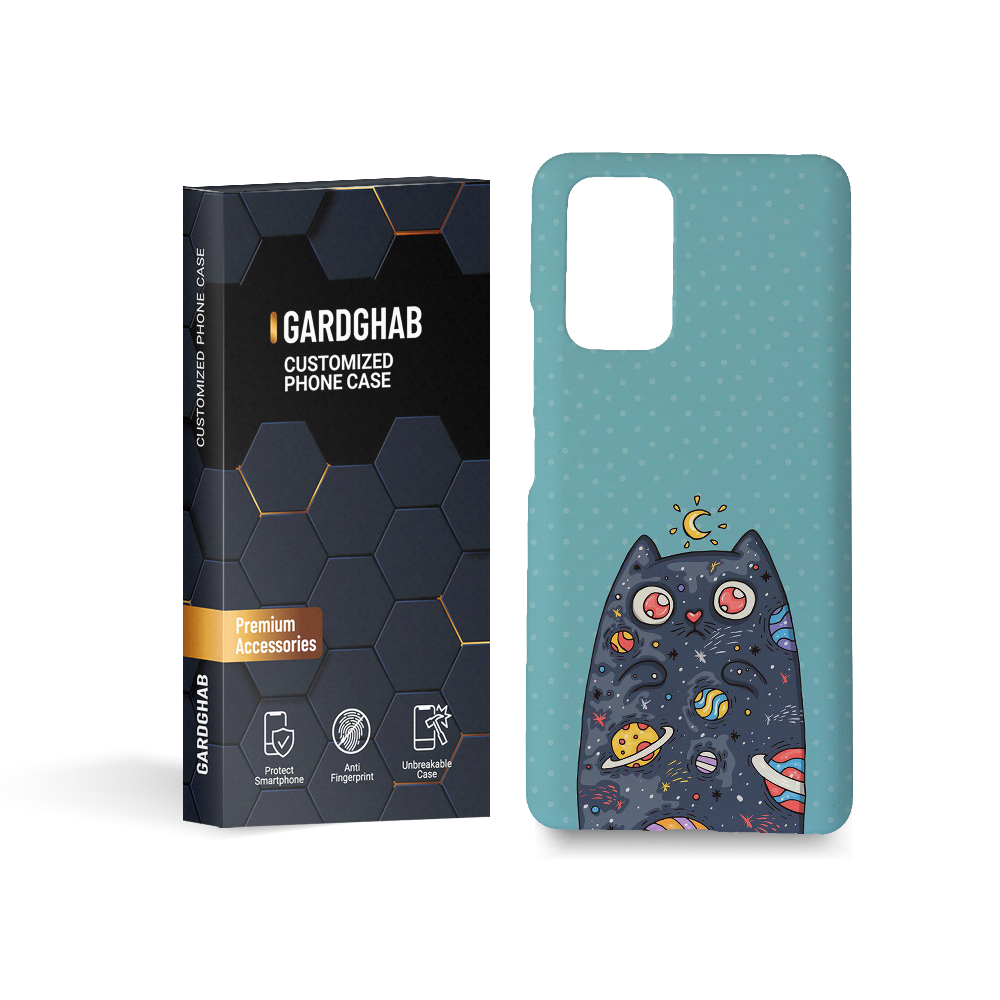 کاور گارد قاب مدل فانتزی مناسب برای گوشی موبایل شیائومی  redmi note 10 pro 4g