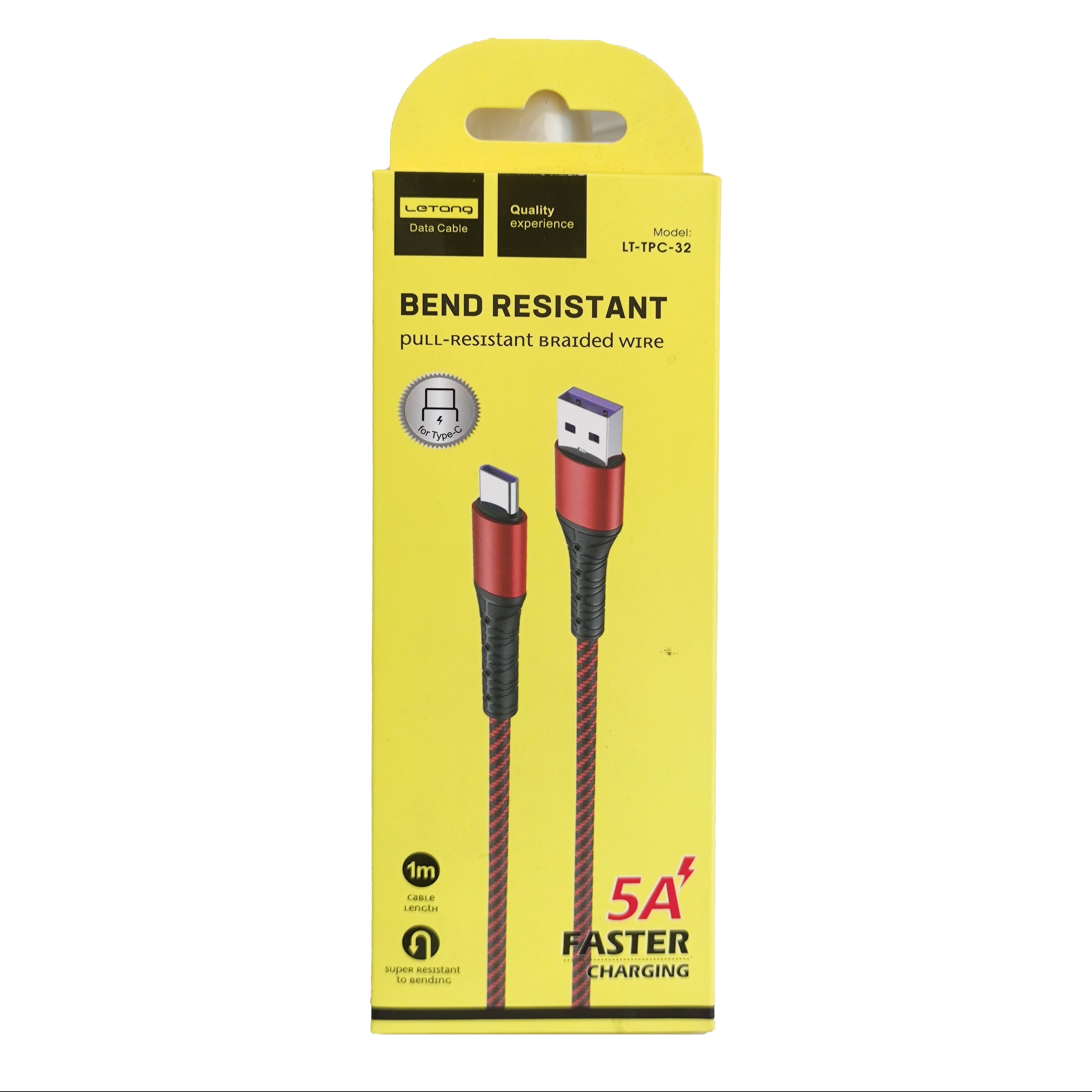 کابل شارژ تایپ سی فست شارژ مدل LT-TPC-32