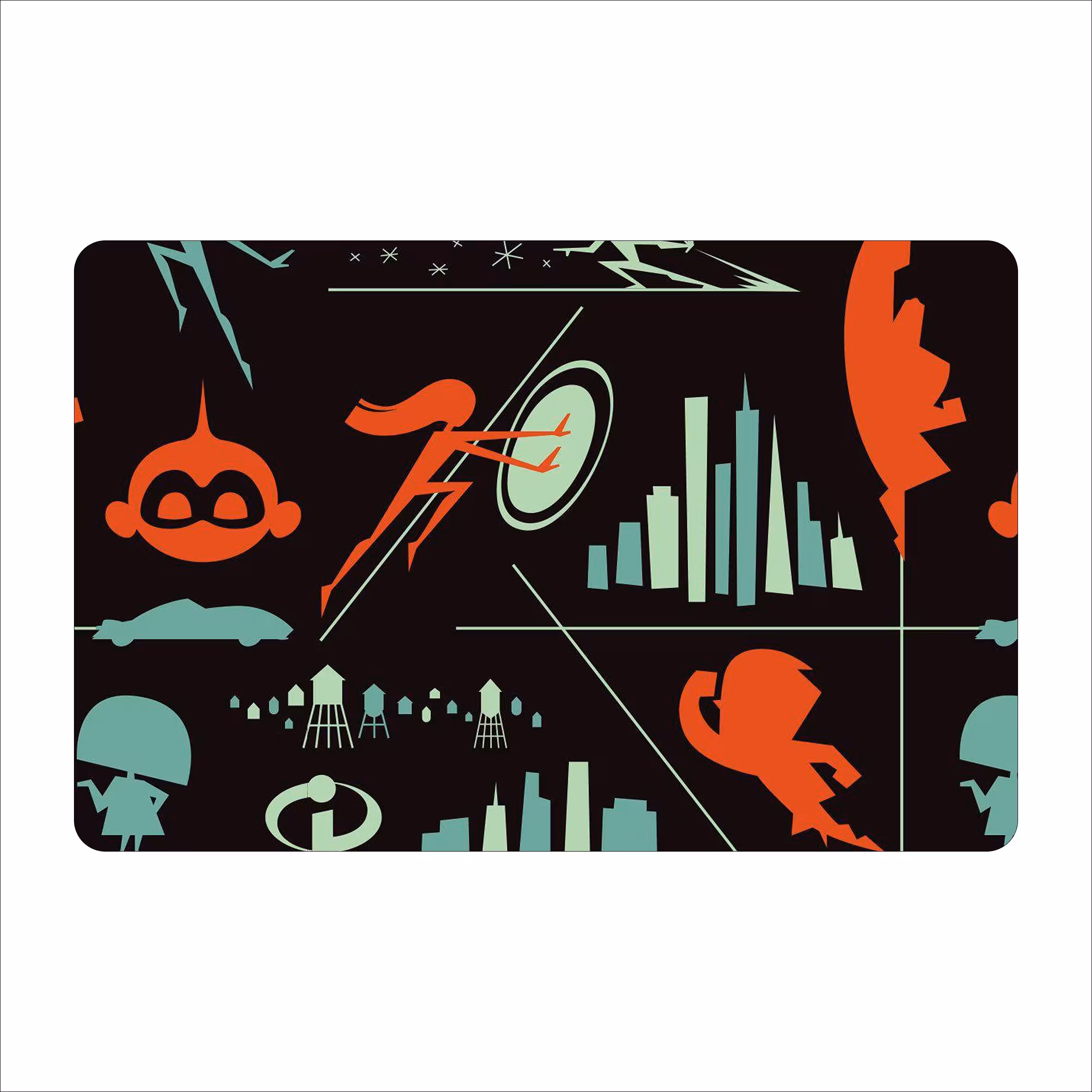 ماوس پد طرح شگفت انگیزان - incredibles مدل MPB492