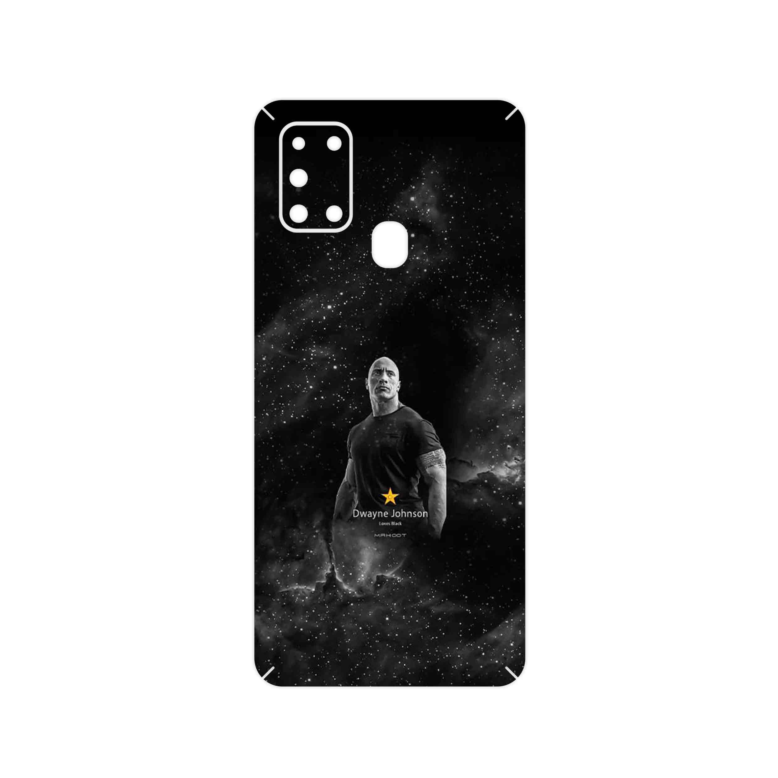 برچسب پوششی ماهوت مدل Dwayne Johnson مناسب برای گوشی موبایل سامسونگ Galaxy A21s