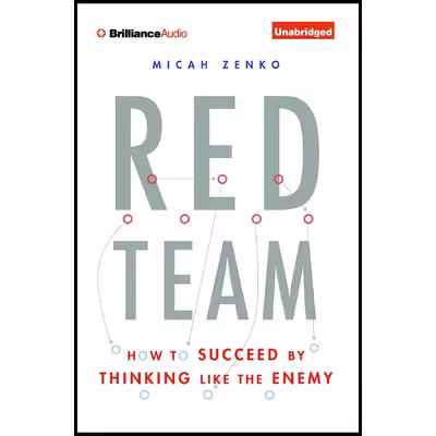 کتاب Red Team اثر Micah Zenko and Christopher Lane انتشارات Brilliance 