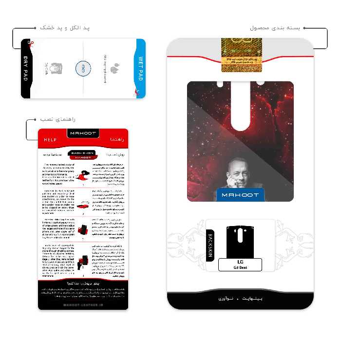 برچسب پوششی ماهوت مدل Tom Hanks مناسب برای گوشی موبایل ال جی G3 Beat