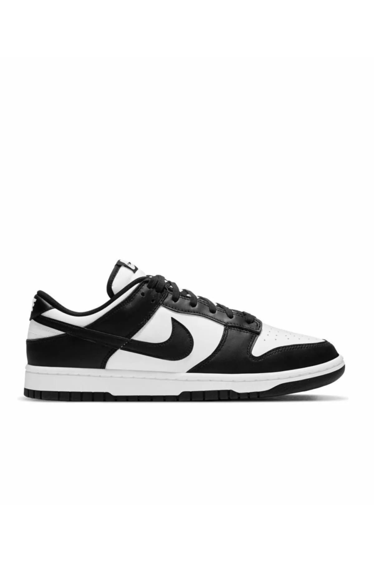 اسنیکر سفید مردانه DUNK LOW کفش ورزشی سیاه و 100 Nike