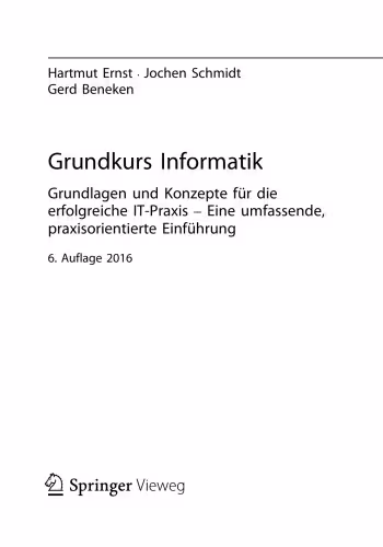 خرید و دانلود نسخه کامل کتاب Grundkurs Informatik