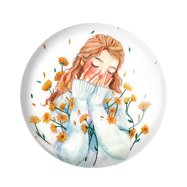 پیکسل خندالو طرح دخترونه کد 6053