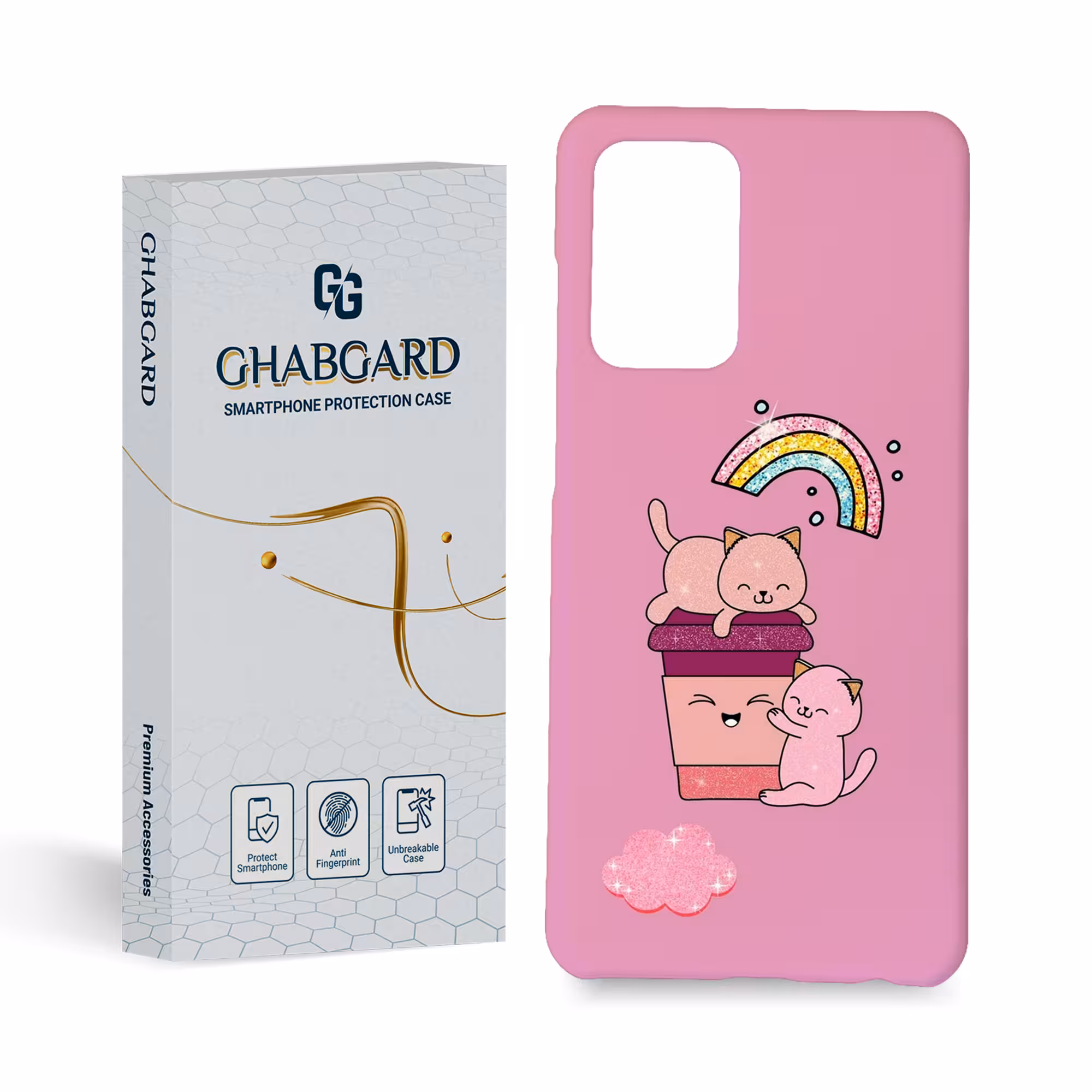 کاور قاب گارد مدل دخترانه مناسب برای گوشی موبایل سامسونگ galaxy a52 a52s