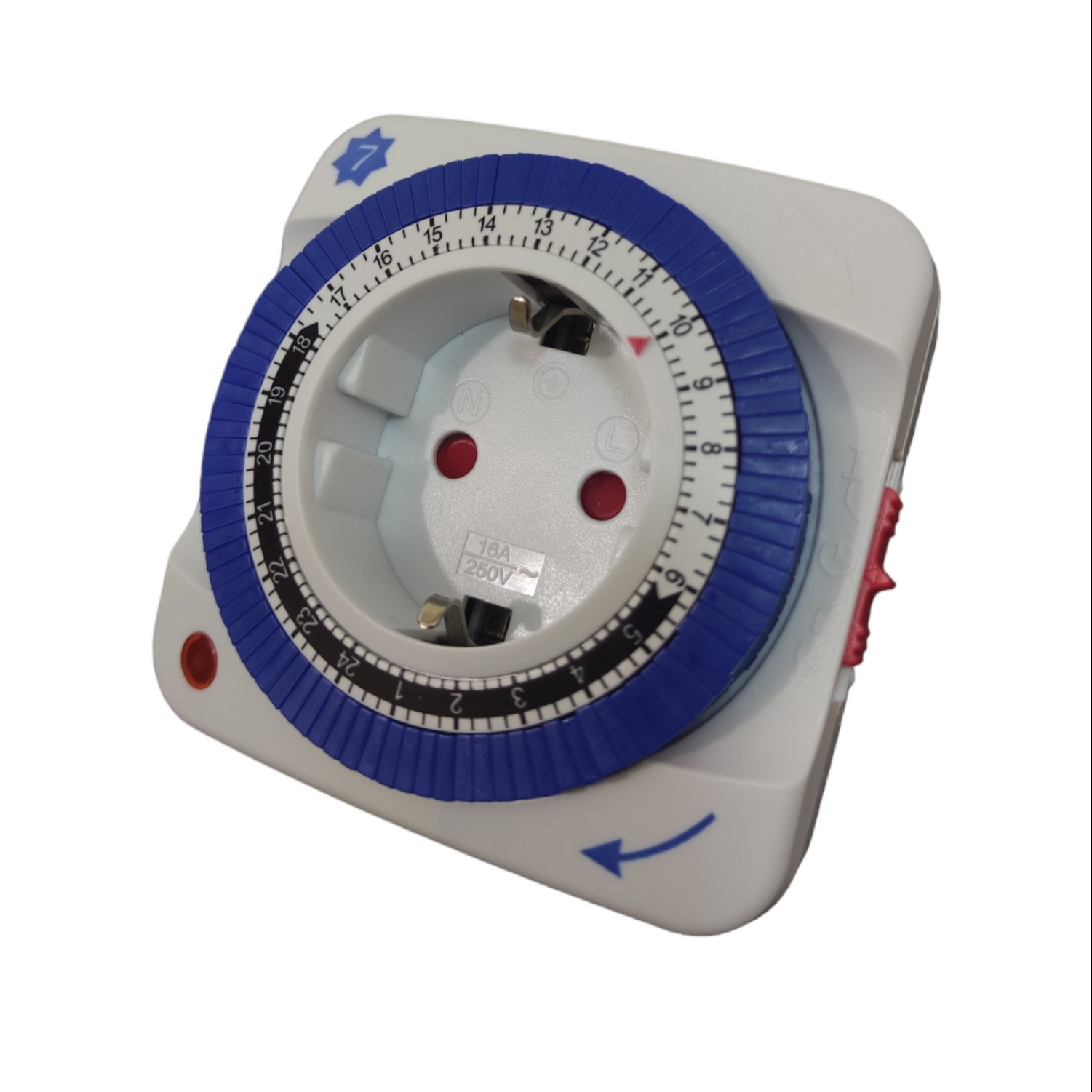 پریز تایمر دار  سون MT20L  چراغ دار 16 آمپر 