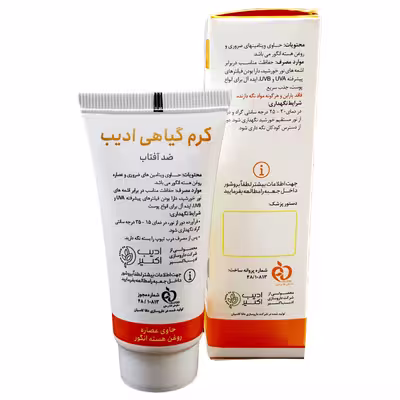 کرم ضد آفتاب ادیب مدل گیاهی حجم 30 میلی لیتر