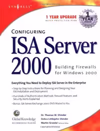خرید و دانلود نسخه کامل کتاب Configuring ISA Server 2000