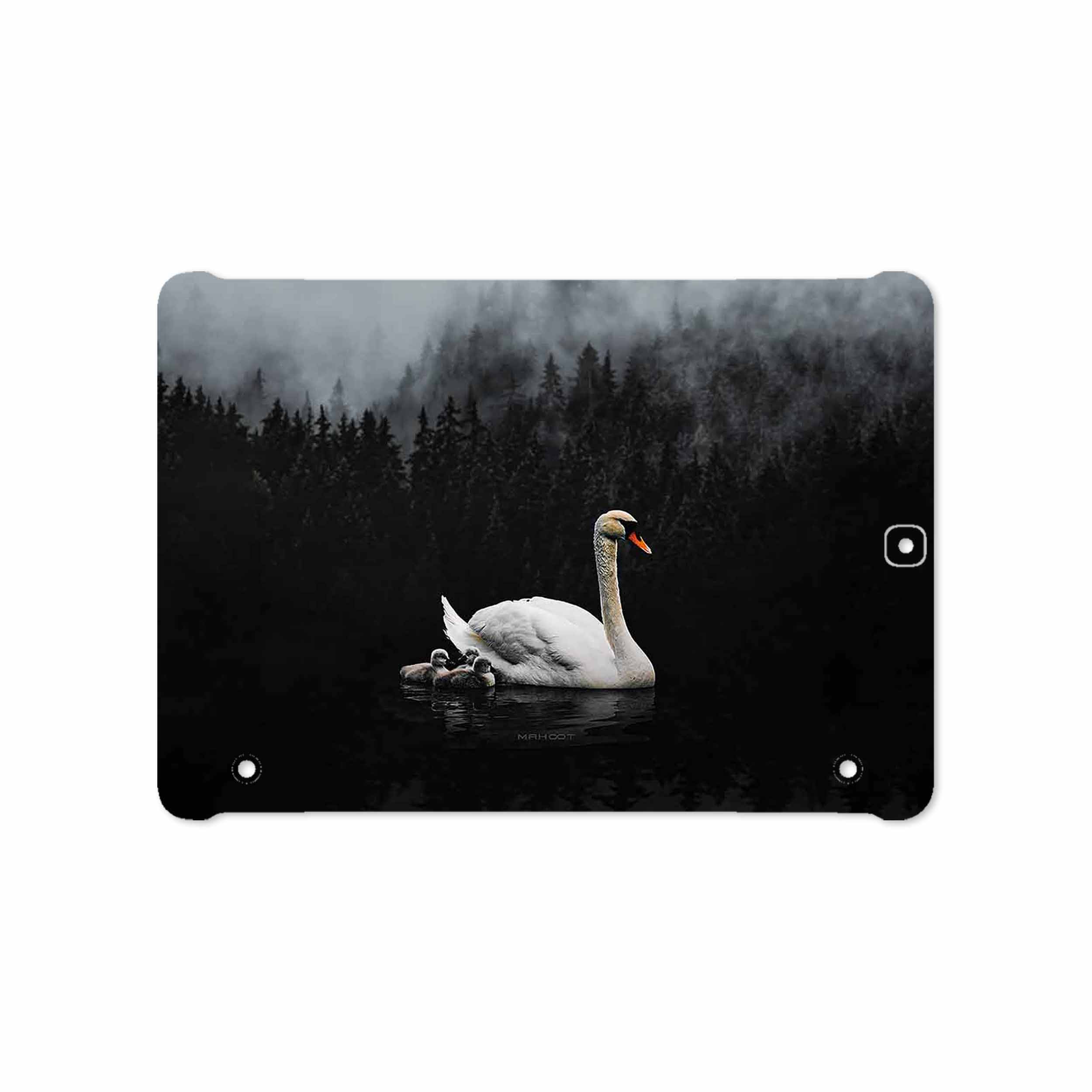 برچسب پوششی ماهوت مدل Swan Lake مناسب برای تبلت سامسونگ Galaxy Tab S2 9.7 2015 T810