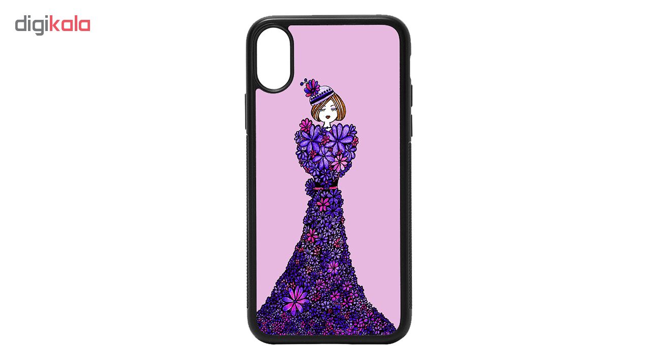 کاور طرح دخترانه کد 7400 مناسب برای گوشی موبایل اپل iphone xs max