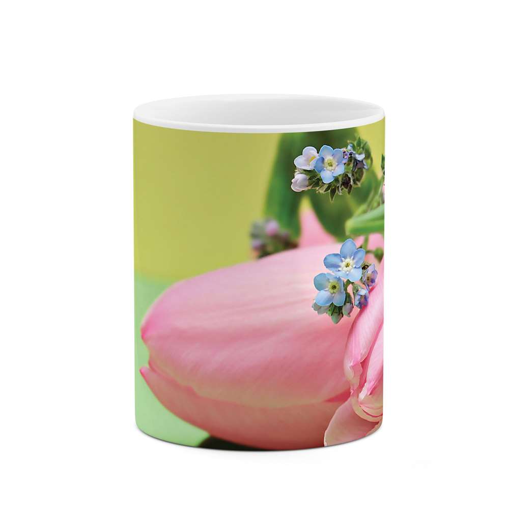 ماگ طرح گل مدل mgs06321