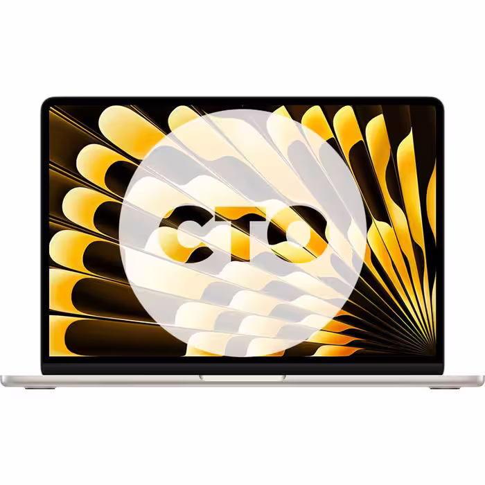 مک بوک ایر 13.6 اینچ 2024 سری M3 کاستوم پردازنده 8core - 10core حافظه رم 24 گیگابایت هارد 256 گیگابایت استارلایت Z1BA0017K - Hiapple.ir