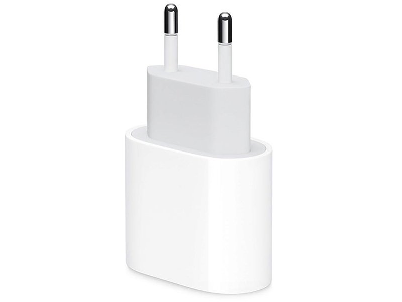 شارژر دیواری فست شارژ 18 وات اورجینال اپل مدل MU7V2ZM/A USB-C Power Adapter