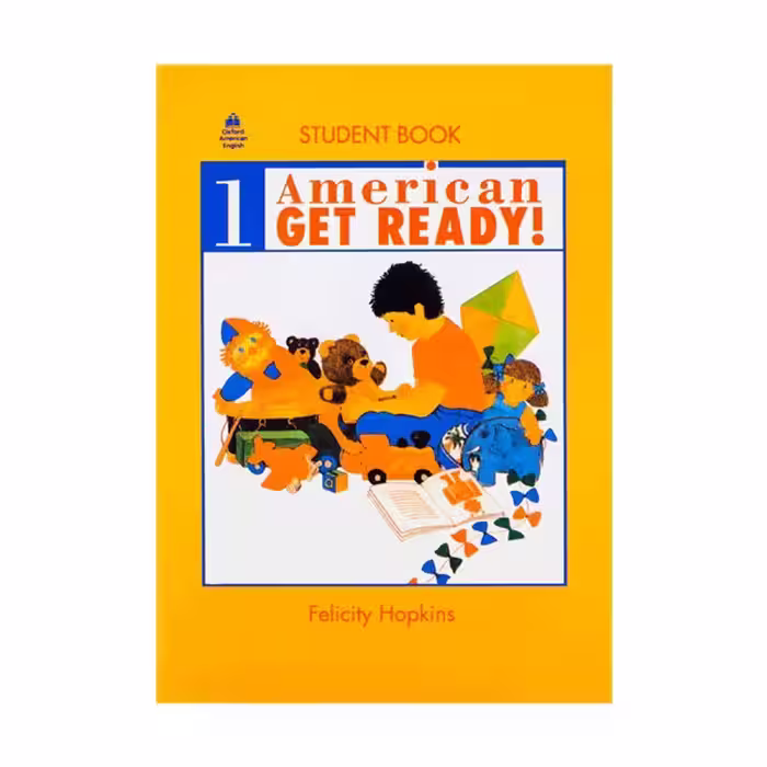 کتاب American Get Ready 1 اثر Felicity Hopkins انتشارات Oxford
