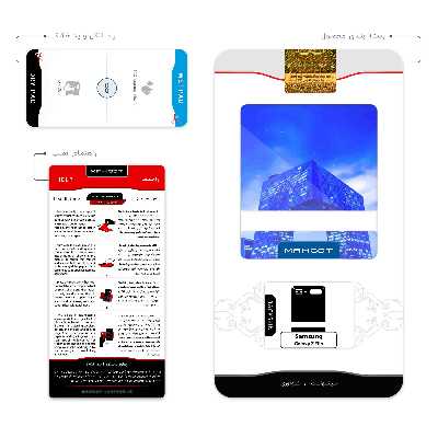 برچسب پوششی ماهوت مدل Beijing city مناسب برای گوشی موبایل سامسونگ Galaxy Z Flip