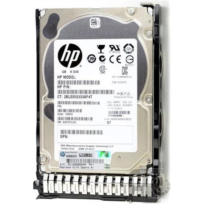 HDD: HP Enterprise 10K SFF 1.2TB