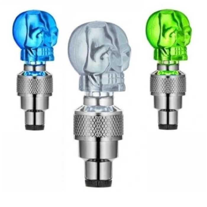 چراغ سروالف دوچرخه مدل اسکلتی - بسته دو عددی