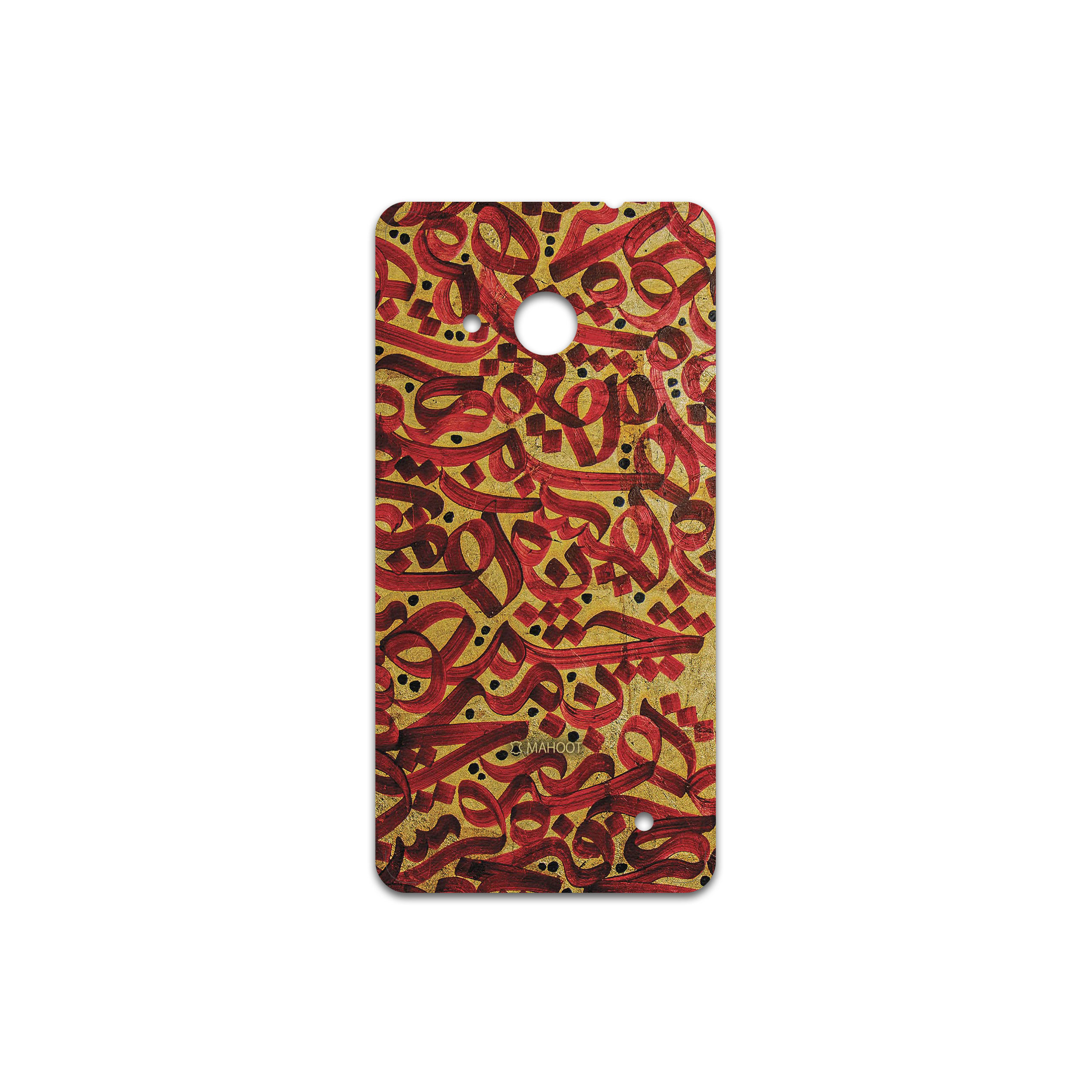 برچسب پوششی ماهوت مدل Nastaliq-6 مناسب برای گوشی موبایل مایکروسافت Lumia 550