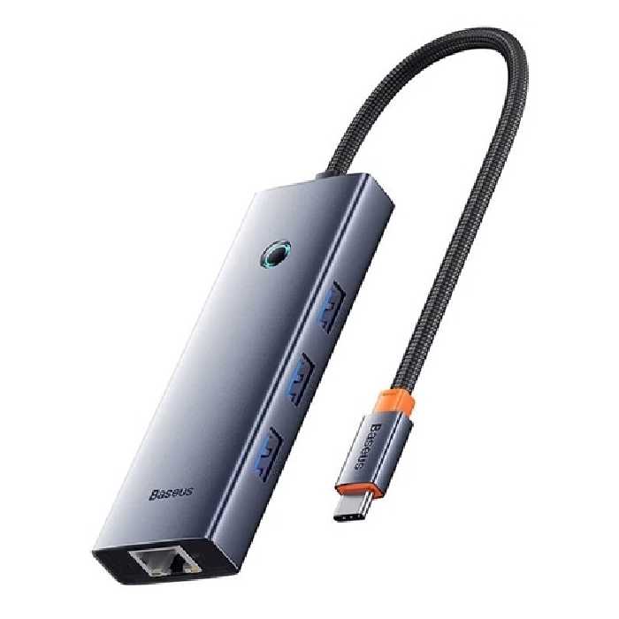 هاب 4 پورت تایپ سی بیسوس Baseus Hub UltraJoy Series 4-Port Type-C B0005280B811-11