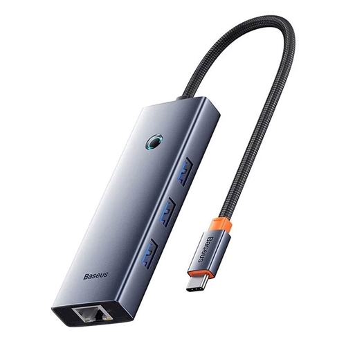 هاب 4 پورت تایپ سی بیسوس Baseus Hub UltraJoy Series 4-Port Type-C B0005280B811-11