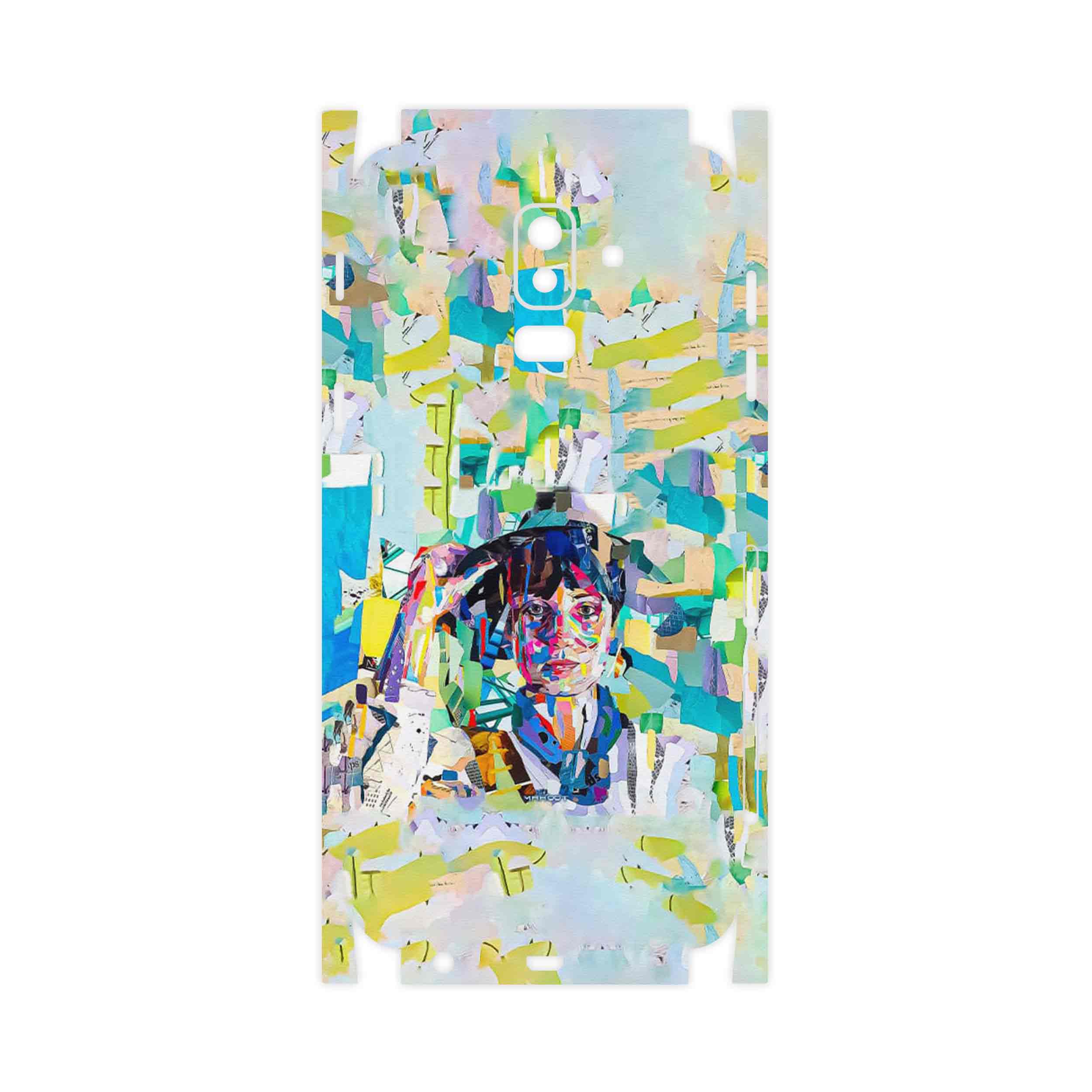 برچسب پوششی ماهوت مدل Collage of Women Portrait 1-FullSkin مناسب برای گوشی موبایل سامسونگ Galaxy J8