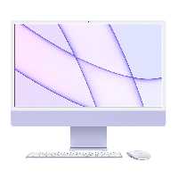 آی مک 24 اینچ اپل مدل Z131 M1 chip 8-Core CPU 8-Core GPU 512GB SSD بنفش